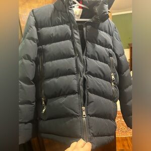 Moncler Men Jacket XXL Navy Color Good Condition
